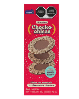 Chocko-Obleas Chocolate 18x2