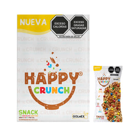Happy Crunch snack con chocolate confitado m&m's® mini y pretzel 25g